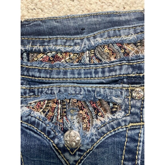 28 Miss Me Low Rise Embellished Signature Boot - Picture 6 of 9